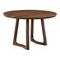 thumbnail image 2 of Moe's Home Collection Silas Round Dining Table Walnut, 2 of 5
