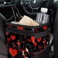 thumbnail image 6 of LOVE Foldable, with Lid, Leak-Proof, Hanging Storage Bag Car Trash Can - Car Garbage Can - Trash Can for Car, 6 of 6