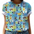 thumbnail image 1 of Disney Mickey Minnie Mouse T Shirt Fashion Women New Harajuku Ulzzang T Shirt Female T Shirts Summer Short Sleeves Woman Clothes110 Gao Jinjia LED, 1 of 2