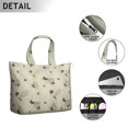 thumbnail image 3 of Tropical Butterfly Themed Travel Duffel, Colorful Floral Print Weekender Bag for Butterfly Lovers and Aesthetic Enthusiasts, 3 of 5