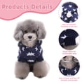 thumbnail image 3 of Rewera 1pcs dog clothing Christmas Snowflake sweater Halloween pet clothing sweater, 3 of 5