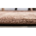 thumbnail image 5 of Rugs.com Equinox Collection Rug – 8' Round Brown Low Rug Perfect For Kitchens, Dining Rooms, 5 of 9
