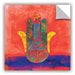 thumbnail image 2 of ''Hand of Fatima' Removable Wall Art Mural, 14x14, 2 of 2