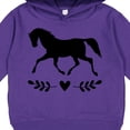 thumbnail image 3 of Inktastic Horse for Girls Toddler Hoodie, 3 of 4
