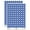 Dark Blue, variant on Bluetooth Symbol 200+ Round Stickers - Light Blue - Matte Finish - 0.50" Size