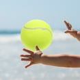 thumbnail image 6 of MERRYHAPY 1Pack Large Tennis Ball Giant Tennis Ball Inflatable Rubber 9.5 Inches Diameter, 6 of 8