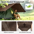 thumbnail image 3 of Lona FREE SOLDIER, impermeable, para acampada, 300 x 320 cm, 3 of 9