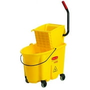 Rubbermaid Commercial 640-7580-88 Yellow Mopping Bucket And Wringer Combo Pack