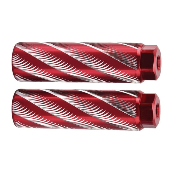 2pack Aluminum Alloys Bike Rear Stand Heavy Type Bicycles Pedals Stand Enhancing Grip Cycling Safety