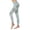 Light Blue, variant on Easter Womens Leggings Tummy Control Egg Print High Waist Tights Compression Running Fitness Yoga Pants,Beige,L