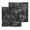 Black, variant on Red Geometric Kitchen Dish Towels for Drying Dishes Set of 2, Vintage Minimalism Abstract Aesthetic Waffle Weave Microfiber Hand Tea Bathroom Towels Quick Dry & Absorbent Towel 15.7x23.6