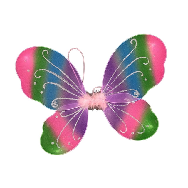 Butterfly Enfant Costume Butterfly pour Bal Masqué Fête Carnavals Coloré Rose