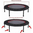thumbnail image 3 of Replacement trampoline safety pad, spring cover, for 36in/91cm trampoline, UV-resistant, anti-tear, 3 of 5