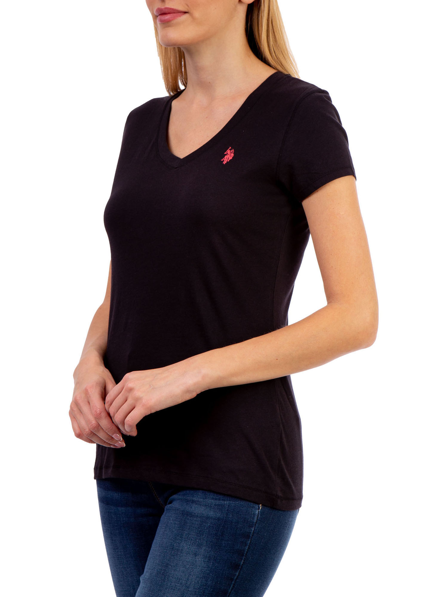 U.S. Polo Assn. V-Neck T-Shirt 2pc Pack Women's - image 4 of 8