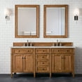 thumbnail image 5 of James Martin Vanities 650-V72-BNM-3VSL Brittany 72" Double Basin Poplar Wood Vanity Set -, 5 of 7