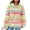 Pink, variant on Waffle Hoodies for Womens Fashion Color Block Sweatshirts Drawstring Raglan Hooded Sweaters Fall Winter Long Sleeve Hoody Jacket Outwears Tops with Pocket