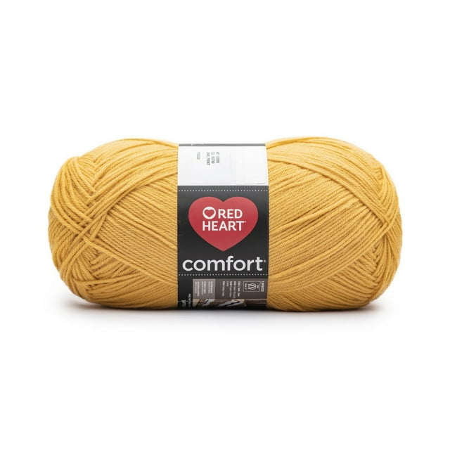 Red Heart® Comfort® Yarn, Solid, Acrylic #4 Medium, 16oz/454g, 867 Yards