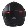thumbnail image 3 of Casco PARA MOTOCICLETA RODA Luminar Negro Mate C/Led Abatible XG, 3 of 5