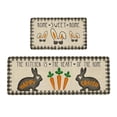 thumbnail image 1 of Binwennn Easter Themed 2 Piece Rug Set Easy To Clean For Home Decoration Bedroom Area Rugs 5x7 Large Blankets Shaggy Carpet Bedroom Throw Blankets Soft Pumpkin Blanket Girl Carpet Floor Rugs for, 1 of 6