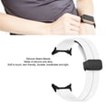 thumbnail image 3 of Correas De Reloj De Silicona Con Hebilla De Acero Inoxidable, Liberación Rápida, Compatibles Con Watch 2 Con Hebilla Plegable Magnética, Correa De Reloj Inteligente Resistente, 3 of 7