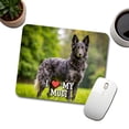 thumbnail image 3 of I Love My Mudi Dog Heart Mouse Pad Low Profile Gaming Mat, 3 of 7