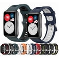 thumbnail image 4 of Correa Sport para Huawei Watch Fit, Silicona Premium, Talla Única, Resistente al Agua, Estilo Deportivo, Unisex, 4 of 4