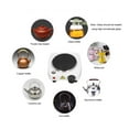 thumbnail image 4 of Electric Mini Electric Stove 500W Multifunctional Adjustable Temperature Small Hot Plate Kitchen Countertop Heater For Milk Water Coffee Tea US Plug 110V, 4 of 8