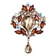 thumbnail image 1 of Ayyufe Brooch Water Drop Rust-resistant Alloy Elegant Clothes Pin for Banquet, 1 of 7