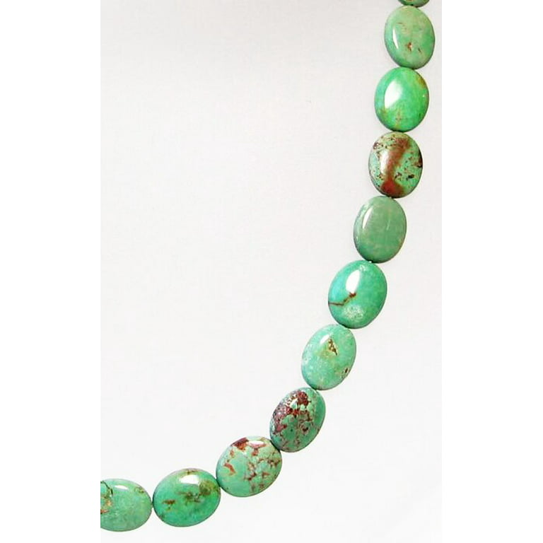  Natural Turquoise Beads for Jewelry Making, Green