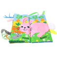 thumbnail image 1 of Soft Cloth Books Infant Baby Rattle Books 0-24 months Toddler Early Learning Educational Toys, 1 of 9