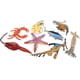 thumbnail image 2 of UNIDS Plástico Mar Océano Figuras de Animales Juguete de Baño con Cangrejo Estrella de mar Calamar Pescado, Figuras de Criaturas Marinas de Goma para Decoración Acuario Pecera Namotu WRLF-324, 2 of 7