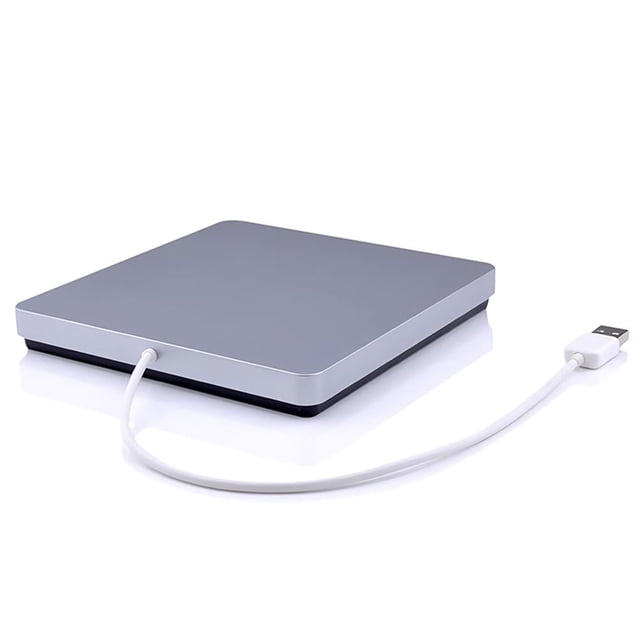 ziyahi Slim USB External CD Reader Computer Accessories Universal High Speed CDs Writer Equipment Data Transferring Device