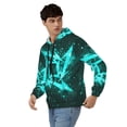thumbnail image 4 of Lsque Geometry Dash for Mens Full-zip Hoodie, Zip-up Pullover Hooded Sweatshirt, Kangaroo Pocket Hoodie Ideal for Daily Wear, Travel, and Home-3X-Large, 4 of 8