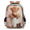 Beige, variant on Boho Rainbows Travel Backpack for Adults, Multi-Functional Casual Daypack with Adjustable Shoulder Straps, Suns Clouds Laptop Bag for Work Outdoor