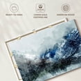 thumbnail image 6 of Elephant Stock Ice Landscape Abstract Wall Art - Horizontal Canvas Wall Art - Living Room Wall Decor - Abstract Canvas - Gray And Blue Decor - 24" x 16", 6 of 8