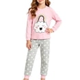 thumbnail image 6 of ZOYOEN Toddler Girls Outfits Set- Soft Cotton Cute Casual Long Sleeve T Shirts and Pants Kids Fall Winter Clothes Pink Size 3 T, 6 of 6