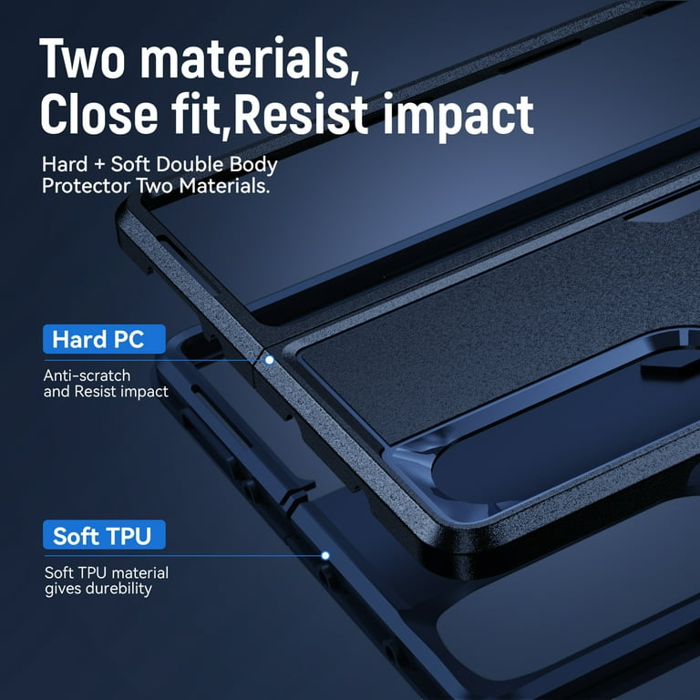 Galaxy Z Fold 4 Case,TECH CIRCLE [Dual Layer Protection Galaxy Z Fold 4 Case,TECH CIRCLE [Dual Layer Protection