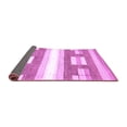 thumbnail image 2 of Ahgly Company Indoor Round Solid Purple Modern Area Rugs, 7' Round, 2 of 4