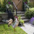 thumbnail image 5 of Christmas Metal Rooster Garden Statues & Sculptures Courtyard Decor Chicken Yard Art Standing Animal Ornament For Backyard Patio Kitchen Decorations, 5 of 6