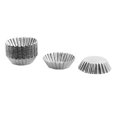 thumbnail image 1 of Home Aluminum Cake Makers Baking Tool Egg  Mold Silver Tone 15pcs, 1 of 3