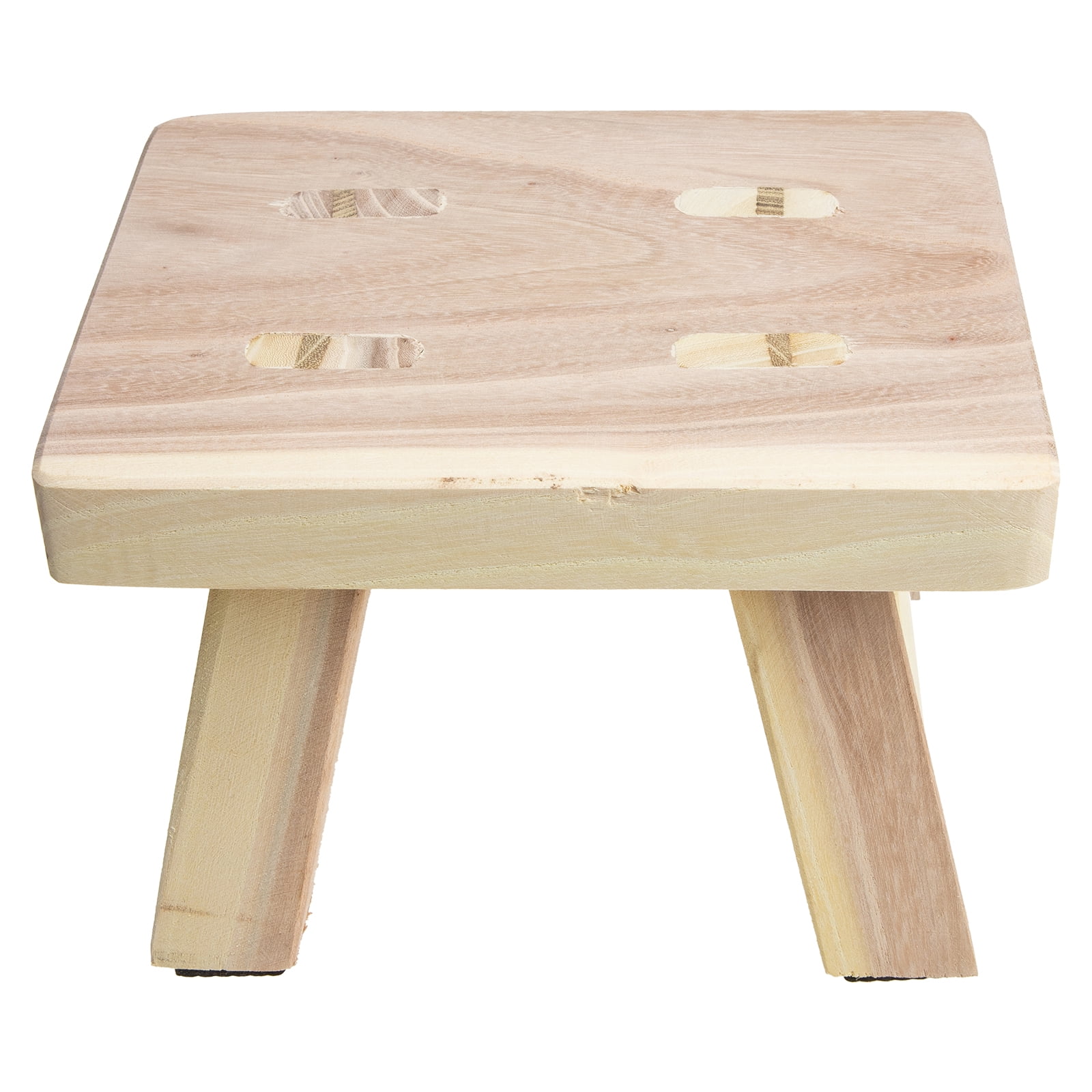 NUOLUX Small Wood Stool Wood Step Stool Children Stepping Stool Wood