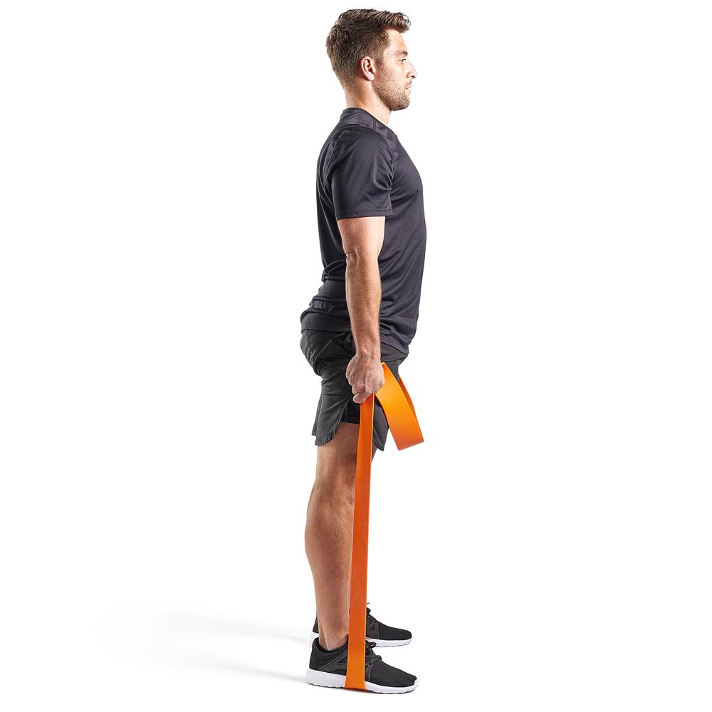 Sunny Health & Fitness Strength Training Band natural latex eco-friendly and odorless orange 140 lb