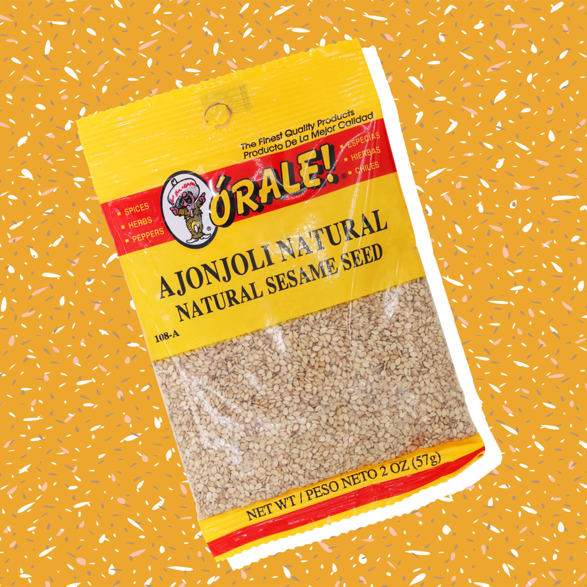 (6 pack) Lisy Orale Sesame Seeds, 2 oz