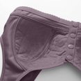 thumbnail image 5 of VISALY Women's Front Closure Wireless Bras Floral Print Bras Lounge Bras Sleep Bras for Women Everyday Bras Wireless Front Close Bra Full Coverage Bralette Comfy Bras Plus Size Bras Purple 46, 5 of 8