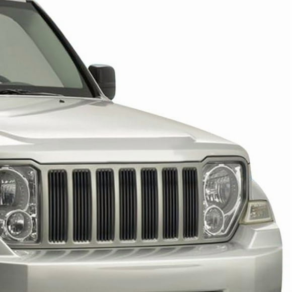 Parrilla principal con forma de palanquilla vertical negra Grille APG de 7 piezas