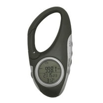 ROZYARD Digital Altimeter 8 In 1 Handheld Electronic Altitude Gauge Thermometer Barometer Carabiner Altimeter for Outdoor Hiking