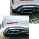 thumbnail image 5 of Cubierta del tubo de escape DYNWAVEMX 2 Piezas para W205 X253 2015 plata, 5 of 6
