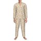thumbnail image 3 of Balery Corgi Dog Pijama para Hombre de Dos Piezas con Manga Larga, Conjunto de Dormir y Descanso Suave con Bolsillos-Small, 3 of 7