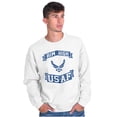 thumbnail image 5 of US Air Force USAF Wings Aim High Sweatshirt for Men or Women Brisco Brands S, 5 of 6