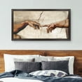thumbnail image 3 of Creation of Adam Detail Framed Canvas, 3 of 5